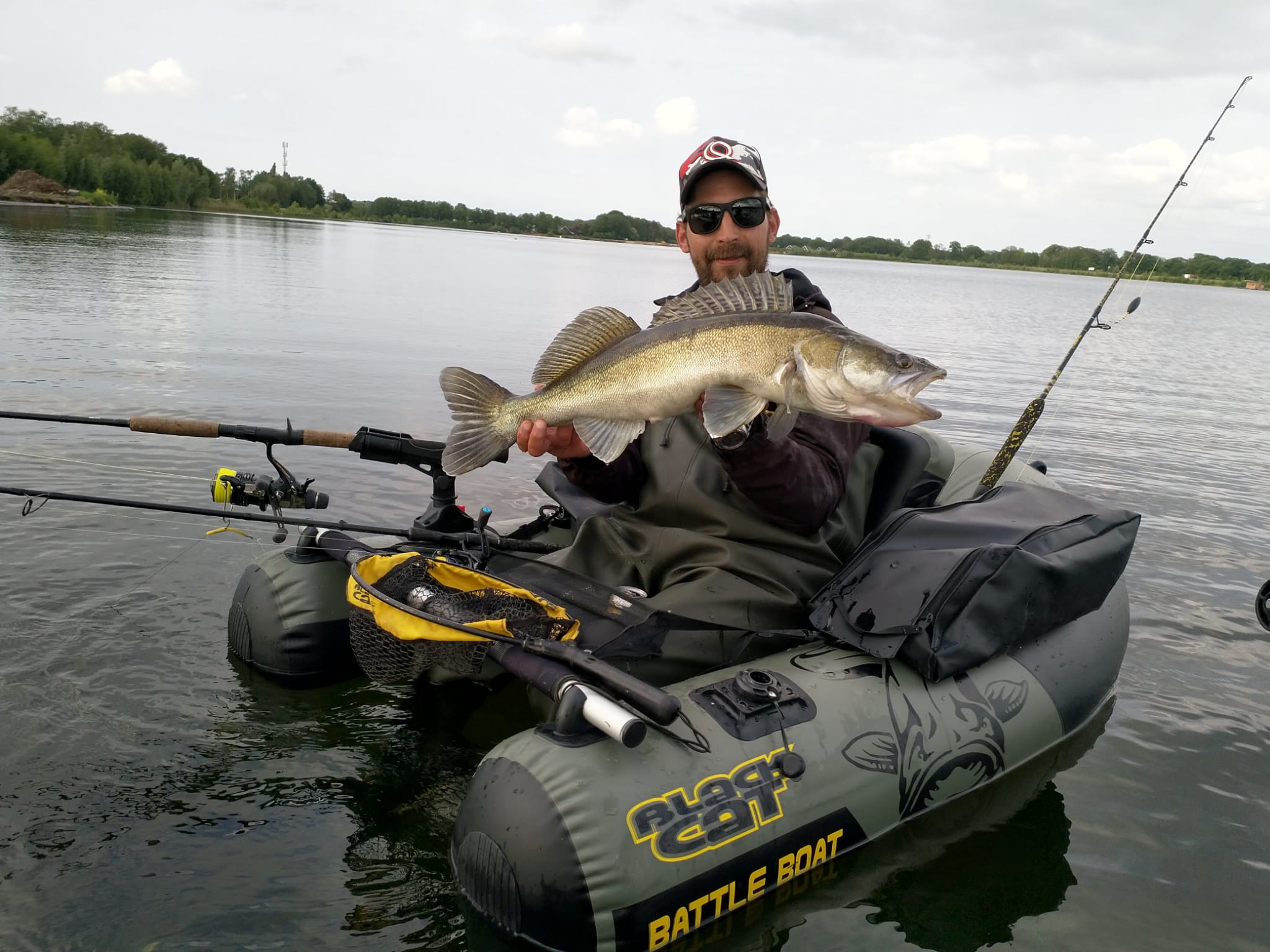 Pike Perch caught during Bellyfiction