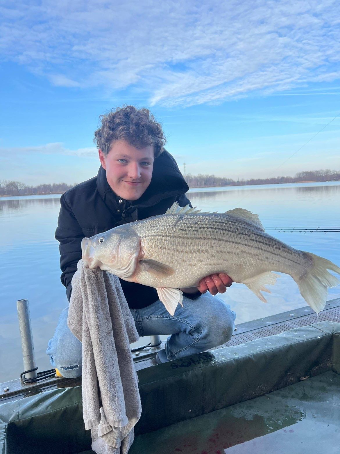 Striper at Fishing Adventure